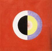 Hilma af Klint Swan SUW oil on canvas